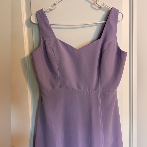 Revelry Bridesmaid Amethyst Formal Prom Dress - Picture 8 of 13